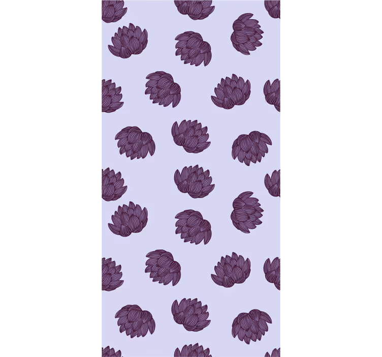 tapety na stenu kvety jednoduchosť kvetinového vzoru - Tenstickers