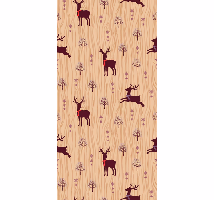 tapeta na stenu zvierata rustikálna lesná fauna - Tenstickers