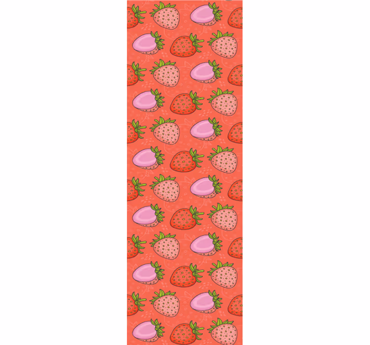 tapety do kuchyne jahodové potešenie - Tenstickers
