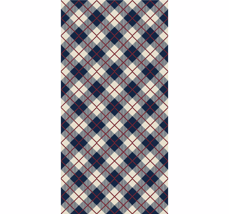 tapety geometrické vzory argyle vzor - Tenstickers