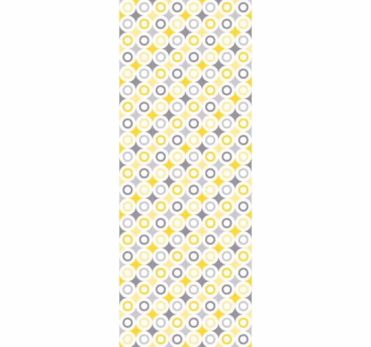 bodkovana tapeta kruhový vzor - Tenstickers