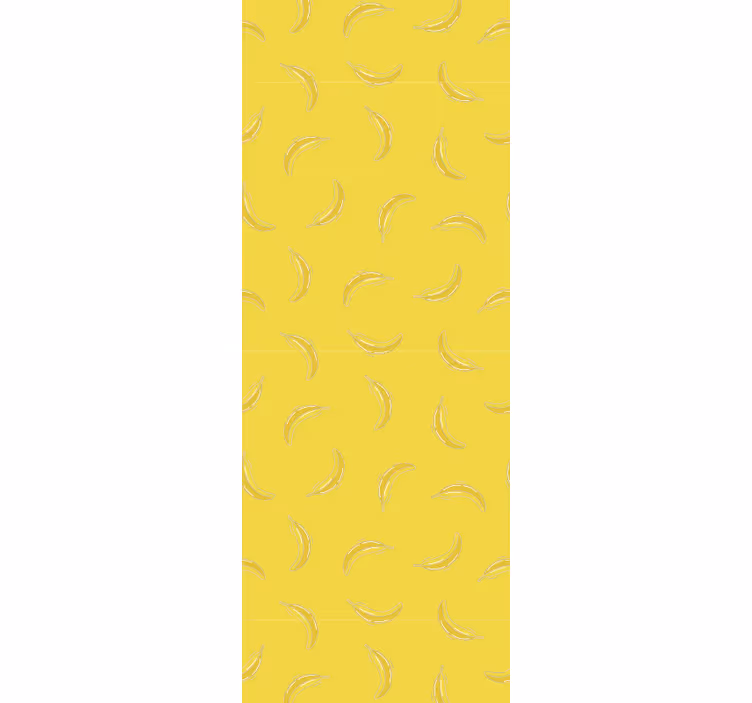tapety do kuchyne dizajn s motívom banánov - Tenstickers