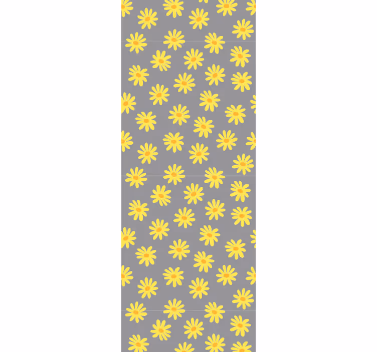tapety na stenu kvety kvetinový slnečný vzor - Tenstickers