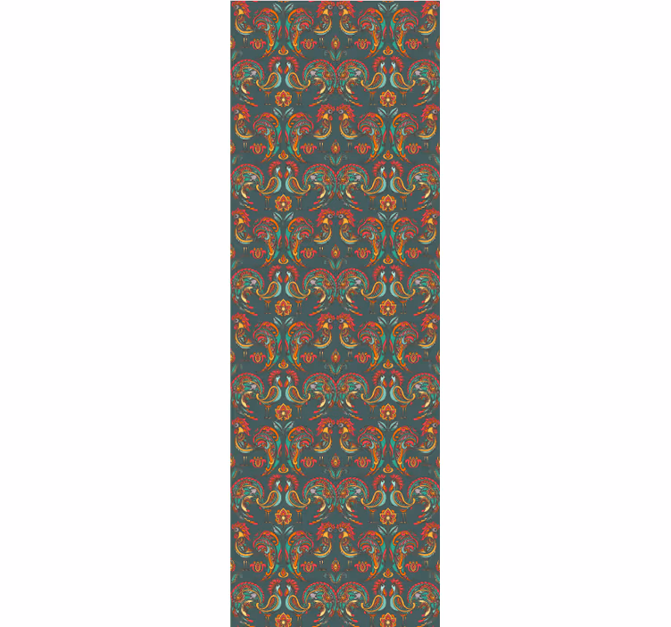 Tapety s ornamentami barokový ornamentálny vzor - Tenstickers