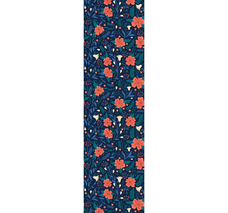 tapety na stenu kvety kvetinová botanická potlač - Tenstickers