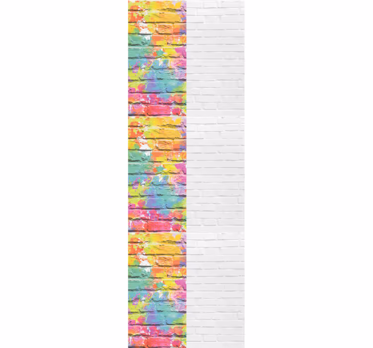Tapety tehla farebné vzory tehál - Tenstickers