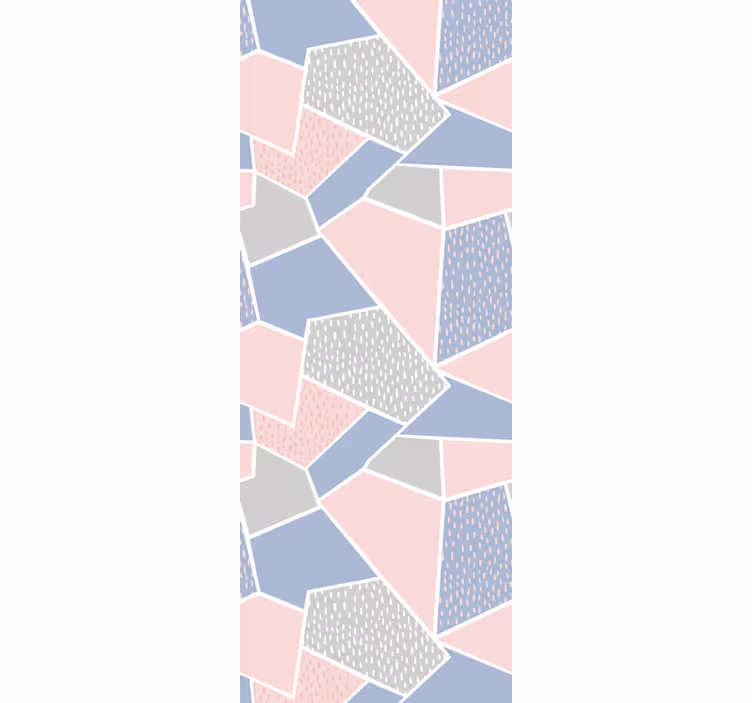 tapety geometrické vzory geometrická koláž - Tenstickers