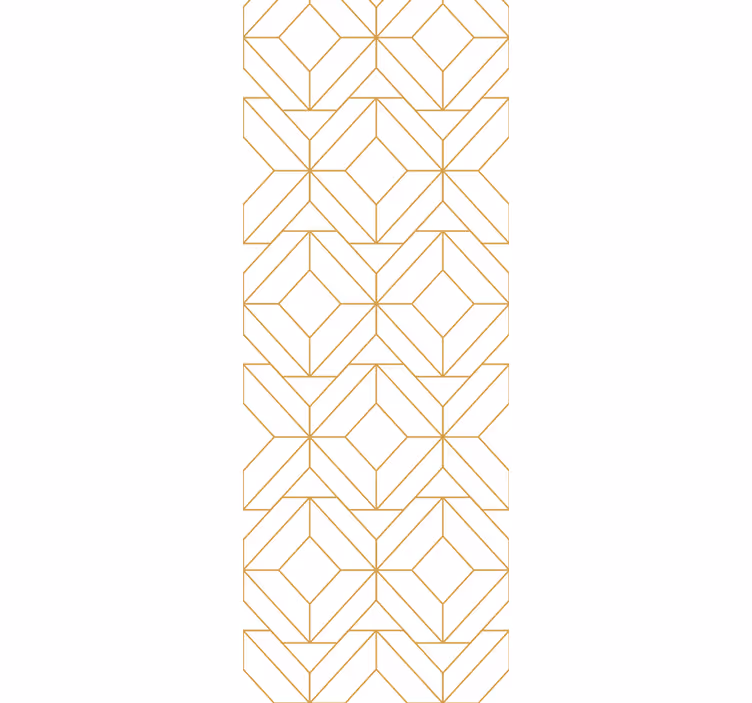 tapety geometrické vzory geometrické kocky - Tenstickers