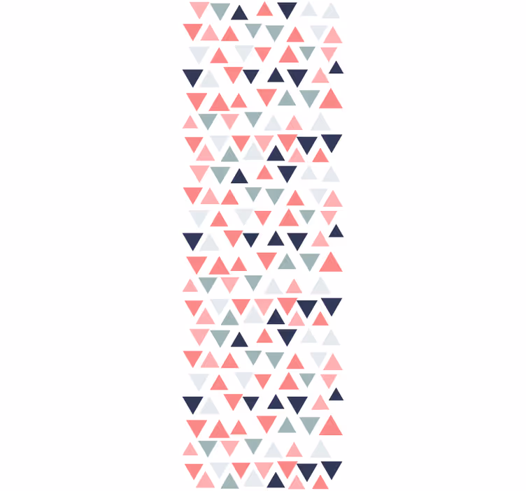 tapety geometrické vzory geometrický trojuholníkový motív - Tenstickers