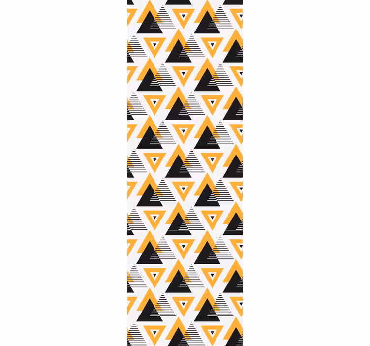tapety geometrické vzory fúzia geometrického trojuholníka - Tenstickers