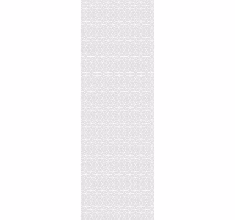šedé rovnobežníky štvorcové tapety - Tenstickers