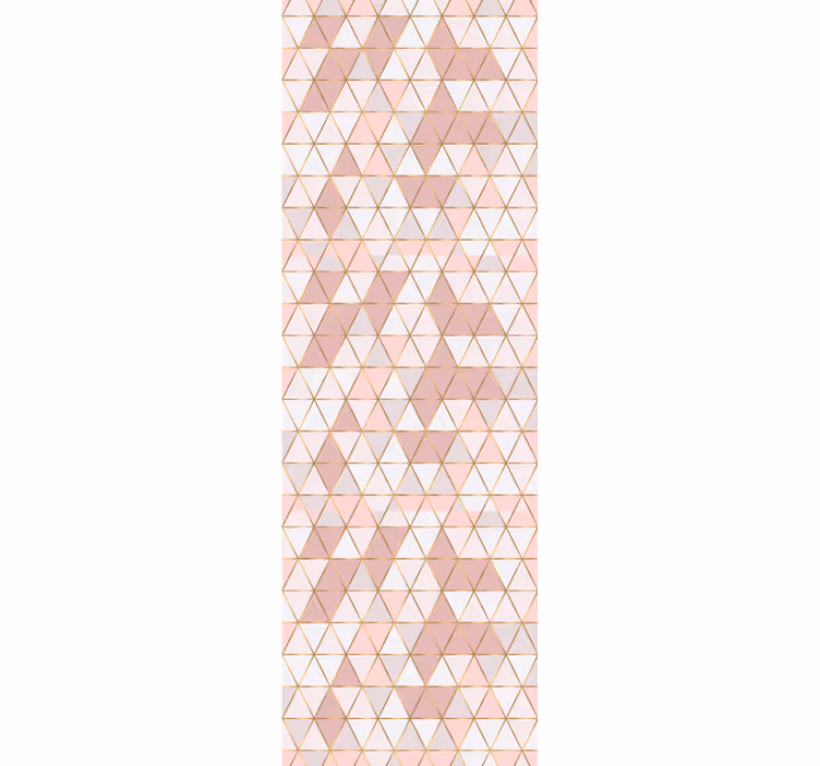 Zlaté línie so svetlou farbou štvorcovej tapety - Tenstickers