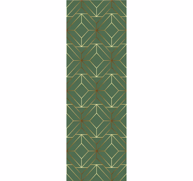 tapety geometrické vzory abstraktné diamantové tvary - Tenstickers
