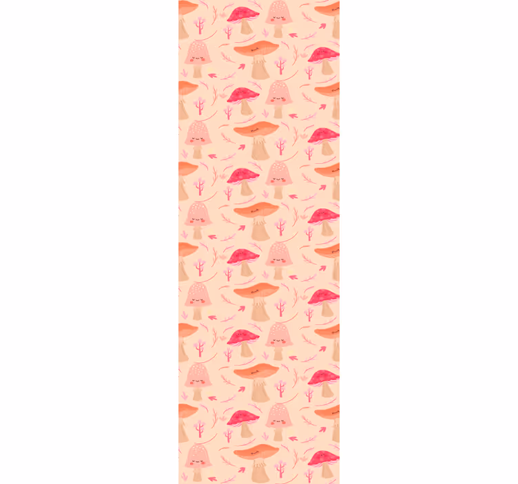 Tapety s ornamentami rozmarné huby - Tenstickers