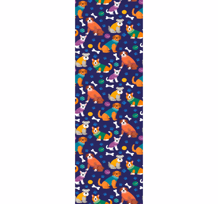 Zvieratá tapety hravé vzory zvieratiek - Tenstickers