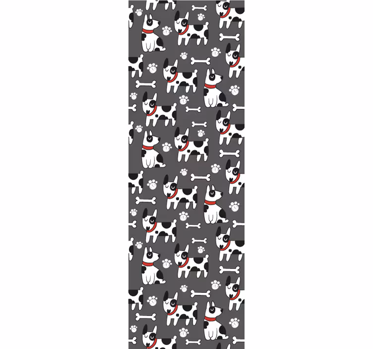 psie tapety hravé psie ilustrácie - Tenstickers