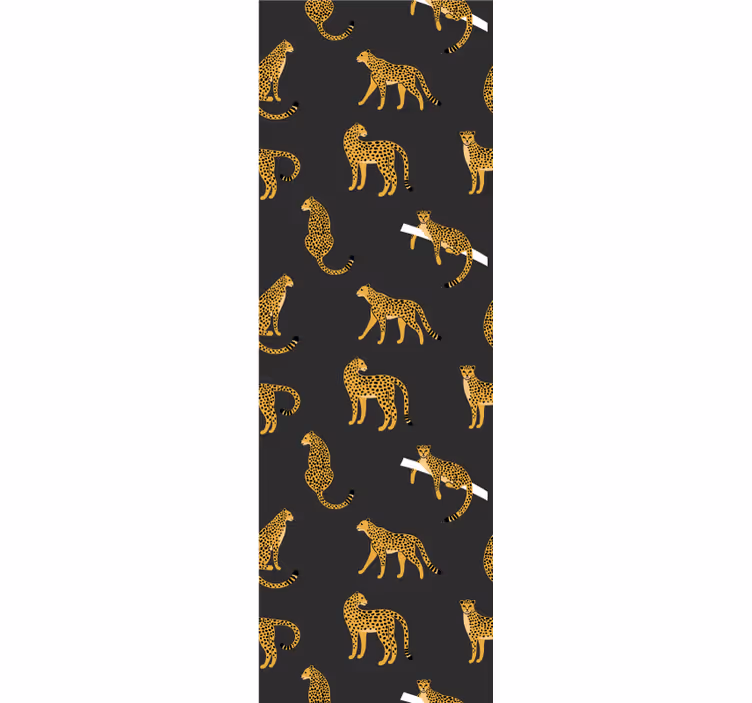 leopardie tapety motív leopardích škvŕn - Tenstickers