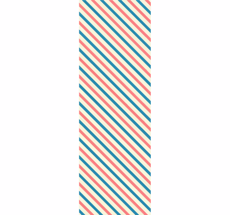 Rôzne tapety na stenu diagonálny pruhovaný vzor - Tenstickers