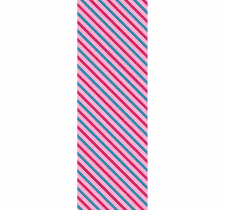 Tapety s horizontálnymi pruhmi pruhovaná uhlopriečka - Tenstickers