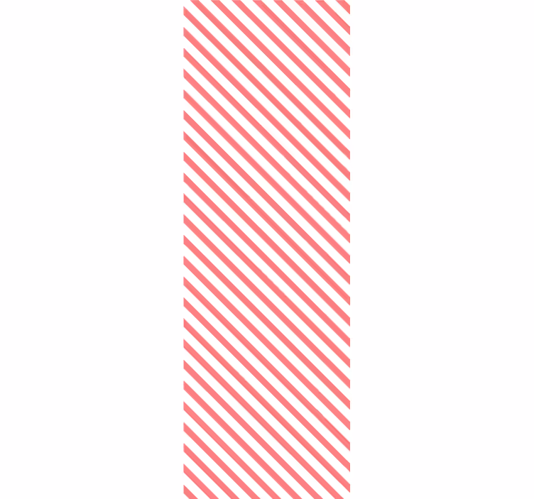 Tapety s horizontálnymi pruhmi harmónia cukríkov - Tenstickers