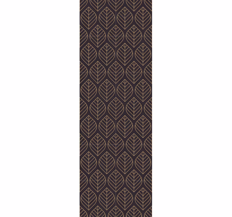 tapeta listy elegancia vzoru listov - Tenstickers
