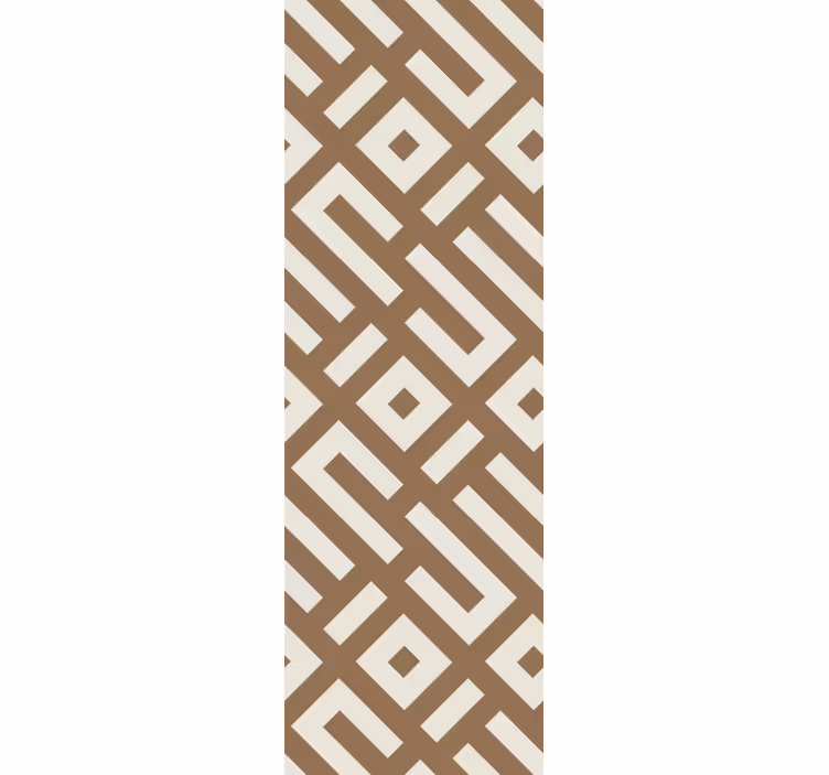 tapety geometrické vzory hranatý vzor - Tenstickers
