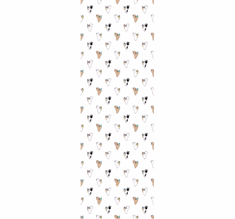 psie tapety psie silueta - Tenstickers