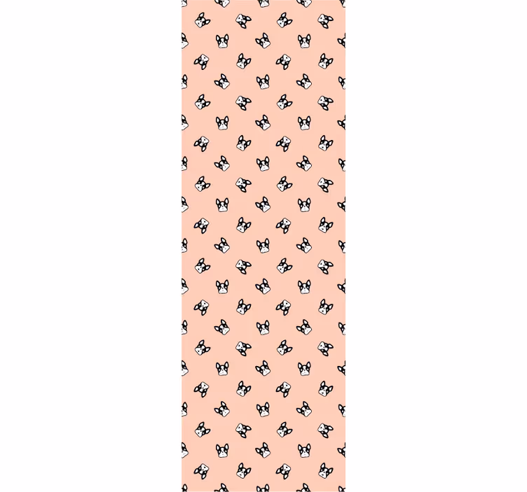 psie tapety kúzlo so psím vzorom - Tenstickers