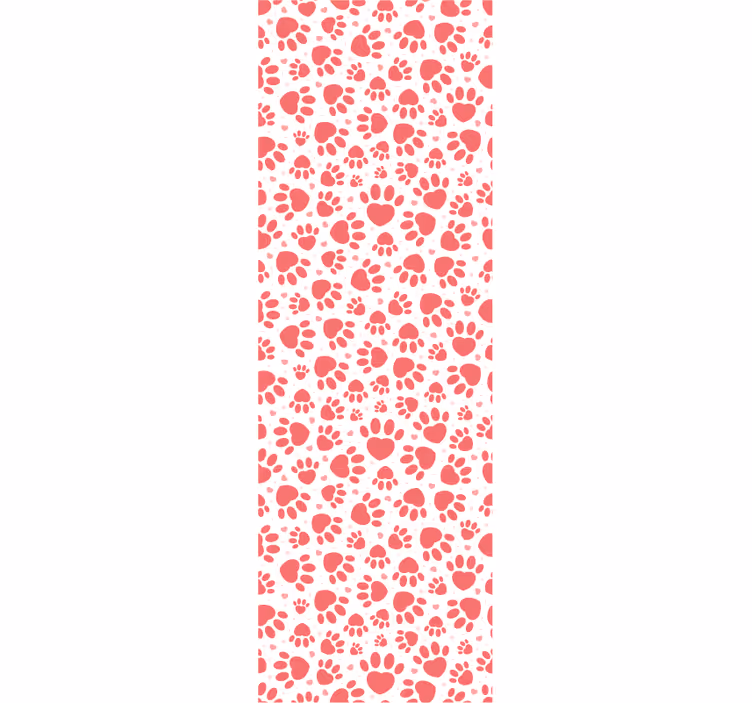 psie tapety srdiečka s potlačou labiek - Tenstickers