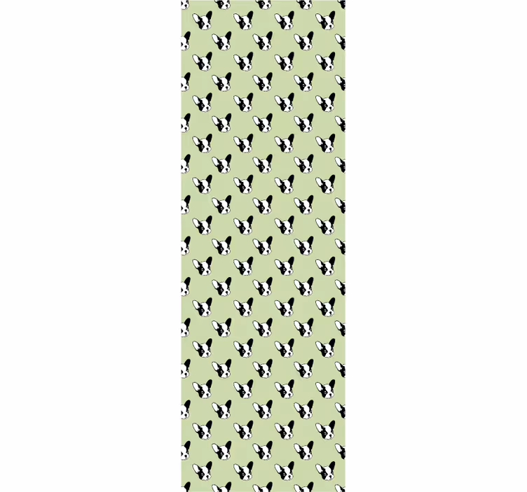 psie tapety vzor psie siluety - Tenstickers