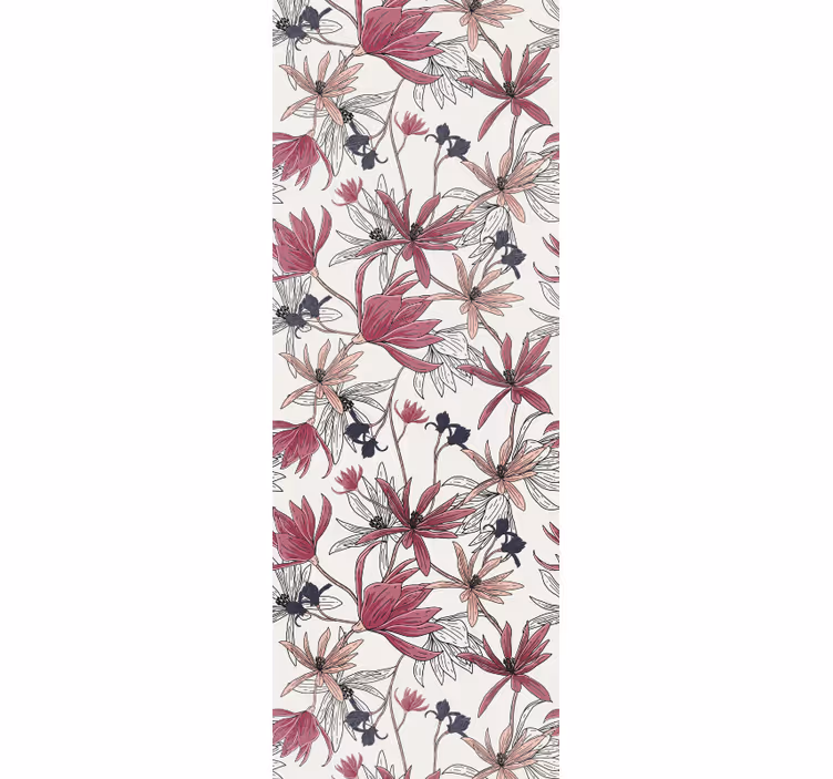 tapety na stenu kvety kvetinová botanická výstava - Tenstickers