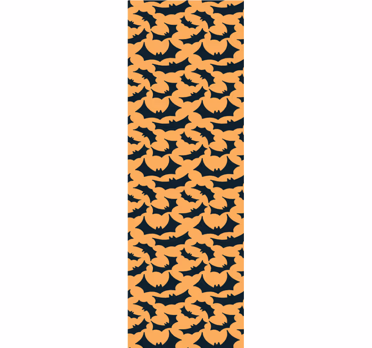 halloweenske tapety vzor halloweenskych netopierov - Tenstickers