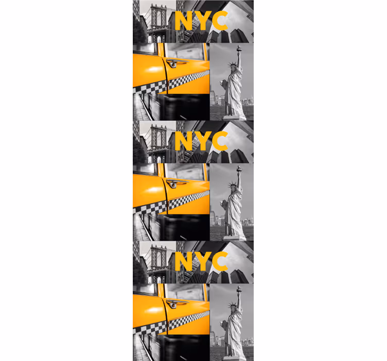 tapety mesto mestská koláž - Tenstickers
