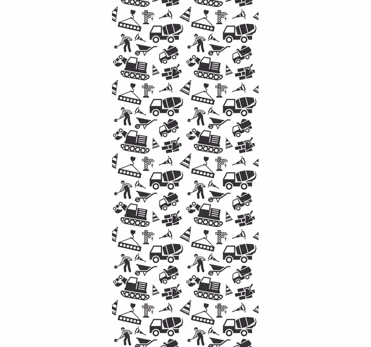 Priemyselné tapety konštrukčný motív - Tenstickers