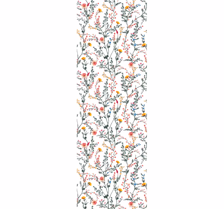 tapety na stenu kvety kvetinová botanická nátierka - Tenstickers