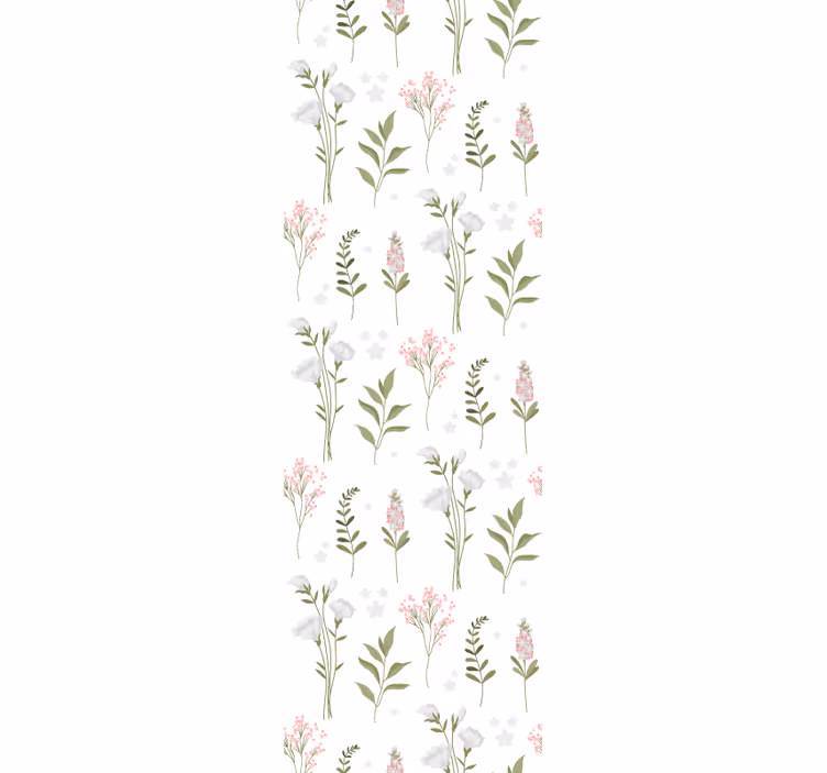 tapety na stenu kvety kvetinový elegantný vzor - Tenstickers