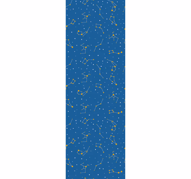 Súhvezdia na oblohe grafická hviezdna tapeta - Tenstickers