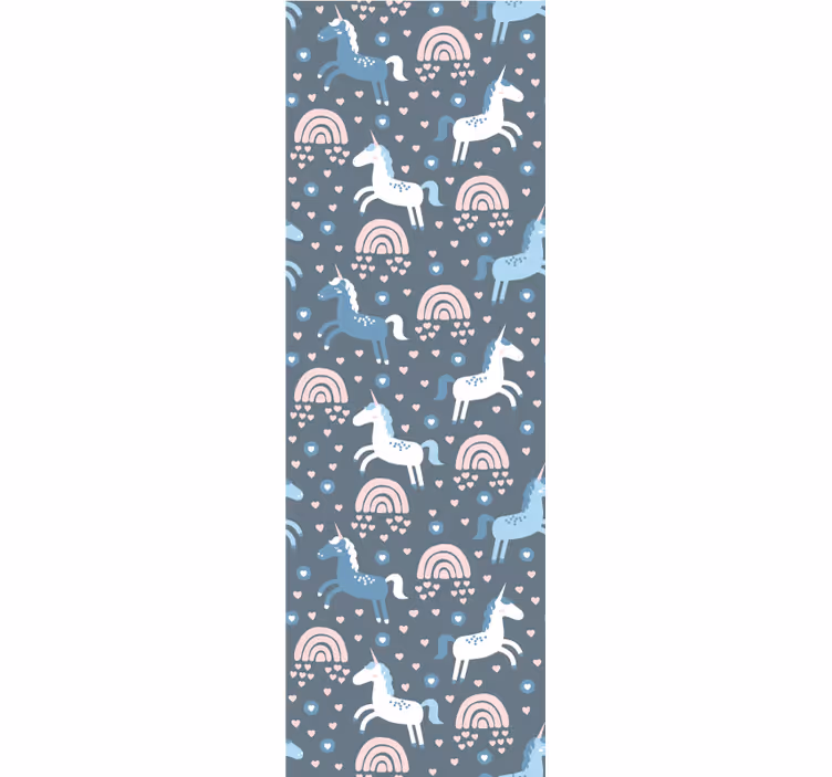 tapeta na stenu zvierata motív žirafy dúhy - Tenstickers