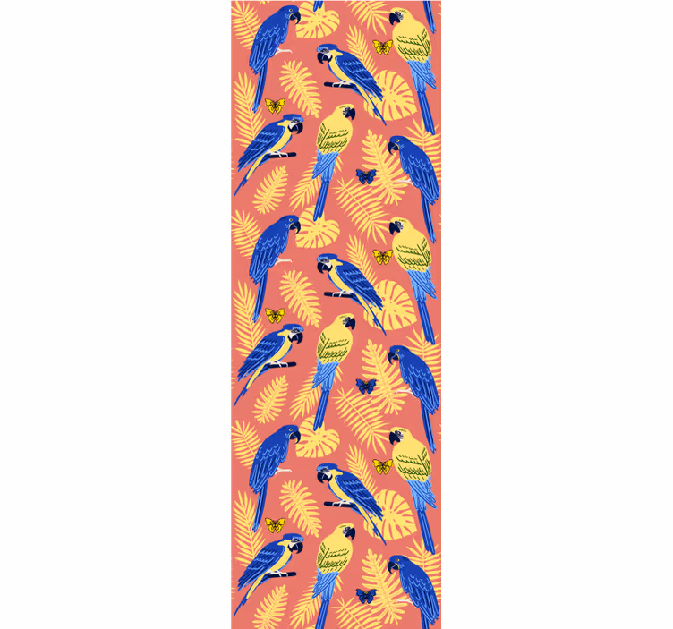 tapeta s papagájme tropický motív papagája - Tenstickers