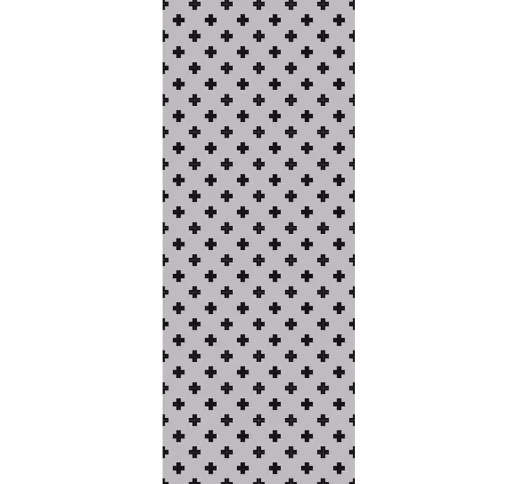 Geometrické tapety krížový vzor - Tenstickers