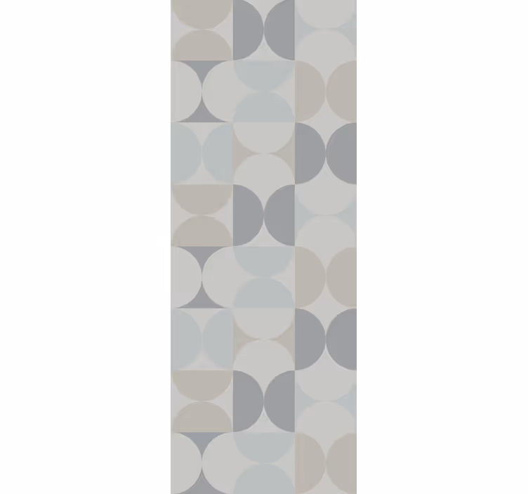 Pastelový geometrický vzor tapeta do obývačky - Tenstickers