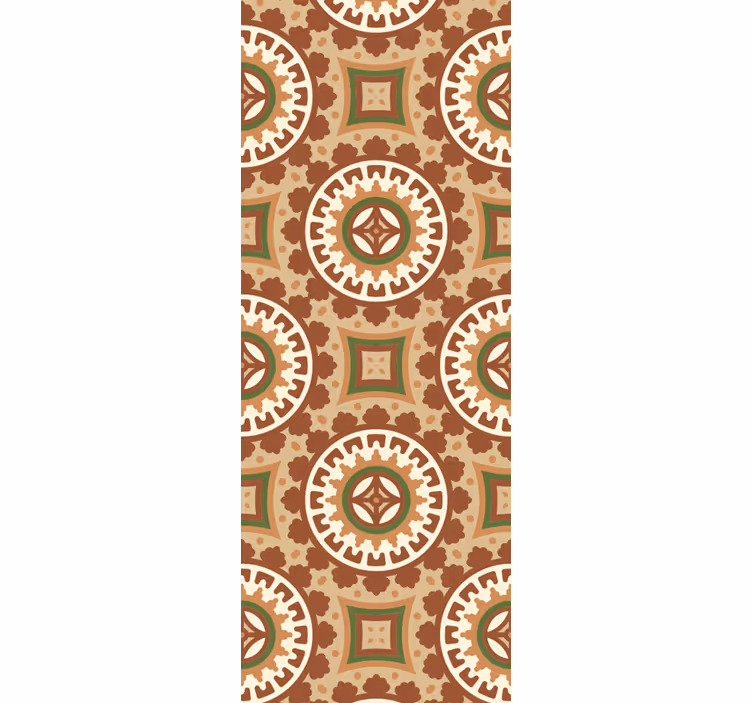 tapeta obkladačky geometrický ornamentálny - Tenstickers