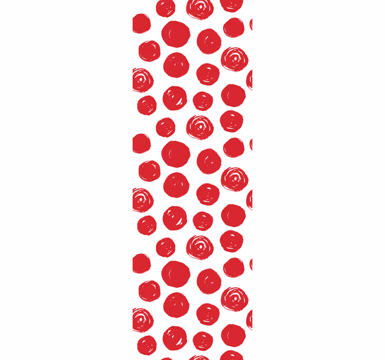 tapety na stenu kvety kvetinový bodkový vzor - Tenstickers