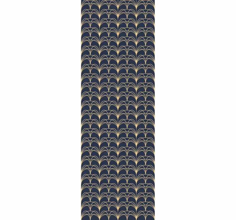tapety geometrické vzory art deco oblúky - Tenstickers
