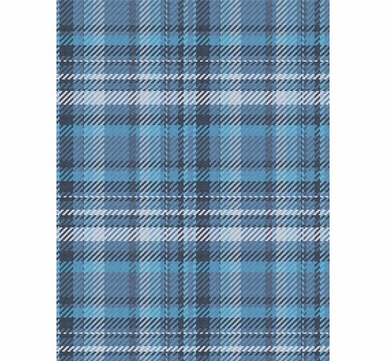 Tapety s horizontálnymi pruhmi kockovaný vzor - Tenstickers
