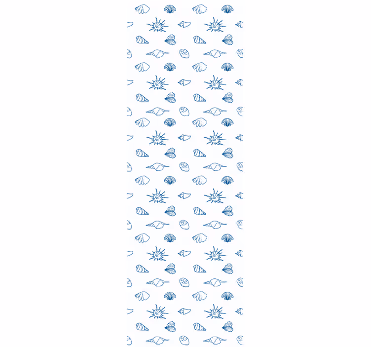 tapety s rybami motív námornej skice - Tenstickers