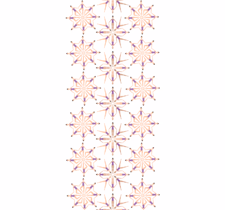 tapety geometrické vzory geometrický výbuch hviezd - Tenstickers