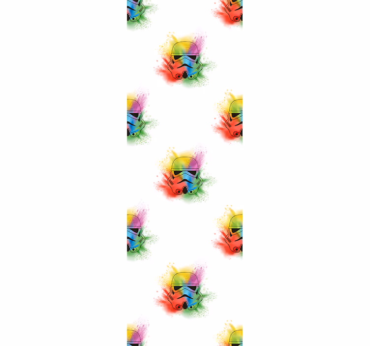 umelecké tapety farebné ilustrácie chrobáka - Tenstickers