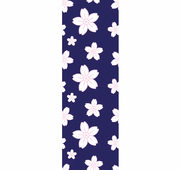 tapety na stenu kvety vzor kvetu sedmokrásky - Tenstickers