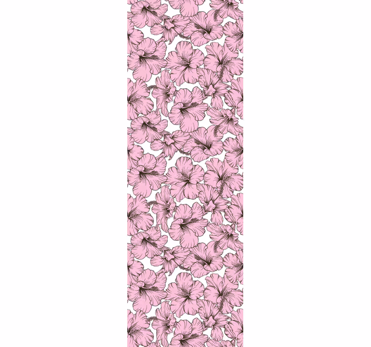 tapety na stenu kvety kvetinový aranžmán ibišteka - Tenstickers